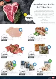 IGA catalogue week 40 Page 3: Three Friends Frozen Tasmanian Abalone 4 Pack €27,95