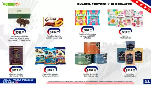 Folleto La Comer Página 11: Buckingham variedad de fruitcakes €499,00