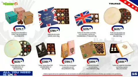 Folleto La Comer Página 15: Charbonnel et Walker The Milk And Dark Truffle Selection €789,00