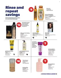 Real Canadian Superstore flyer Page 16: Garnier Whole Blends Shampoo, Conditioner or Treatment €9,00