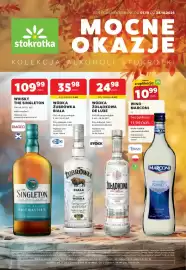 Stokrotka gazetka Strona 1: Wódka Żołądkowa de Luxe €24,98, Wino białe Marconi słodkie €10,99