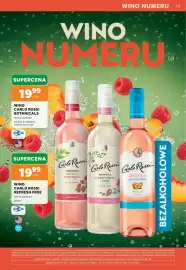 Stokrotka gazetka Strona 15: Wino bezalkoholowe Carlo Rossi Refresh peach €19,99