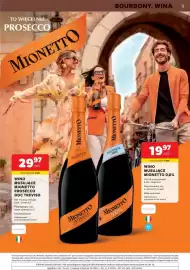 Stokrotka gazetka Strona 9: Wino bezalkoholowe musujące Mionetto €19,97, Wino musujące Mionetto Prosecco DOC Treviso €29,97