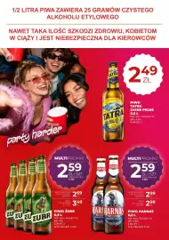 Duży Ben gazetka Strona 12: Piwo Tatra €2,49, Piwo Żubr €2,59