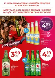 Duży Ben gazetka Strona 14: Piwo Heineken €4,19, Piwo Namysłów Pils €3,99