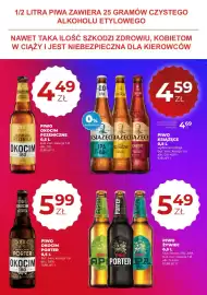 Duży Ben gazetka Strona 15: Piwo Okocim Pszeniczne €4,49, Piwo Okocim Porter €5,99