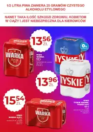 Duży Ben gazetka Strona 19: Piwo Warka 4-pak €13,56, Piwo Warka 6-pak €15,54