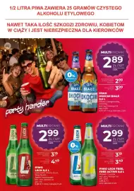Duży Ben gazetka Strona 22: Piwo Lech Lime Mint €2,99, Piwo bezalkoholowe Okocim Białe śliwka z bergamotką €2,89