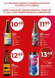 Duży Ben gazetka Strona 28: Piwo Shark Browar Widawa €12,49, Piwo Cloudy Browar Funky Fluid €13,49