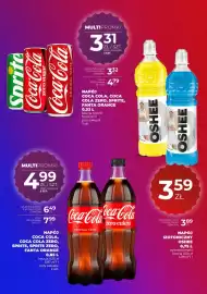 Duży Ben gazetka Strona 5: Napój izotoniczny Oshee multifruit €3,59, Napój gazowany Coca-Cola Zero €3,31