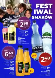 Duży Ben gazetka Strona 6: Woda gazowana Żywiec Zdrój €2,49, Cappy Lemonade cytryna i truskawka €2,98