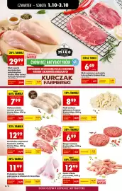 Biedronka gazetka tydzień 40 Strona 30: Burger wołowy Kraina Mięs €6,99, Stek wołowy z antrykotu Kraina Mięs €6,49
