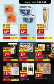 Biedronka gazetka tydzień 40 Strona 33: Łosoś norweski wędzony na zimno w plastrach Marinero €12,00