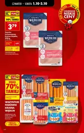 Biedronka gazetka tydzień 40 Strona 4: Szynka konserwowa Kraina Wędlin €3,79