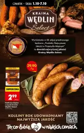 Biedronka gazetka tydzień 40 Strona 45: Kiełbasa śląska z szynki Kraina Wędlin Select €2,99