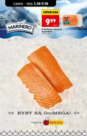 Biedronka gazetka tydzień 40 Strona 53: Polędwica z łososia Superfish €9,99