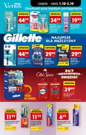 Biedronka gazetka tydzień 40 Strona 65: Żel pod prysznic Old Spice Whitewater €39,99