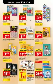 Biedronka gazetka tydzień 40 Strona 74: Karma dla psa Puffi z indykiem €1,99, Karma dla psa baton Puffi z wołowiną €3,99