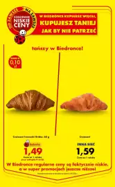Biedronka gazetka tydzień 40 Strona 94: Croissant francuski Bridor €1,49