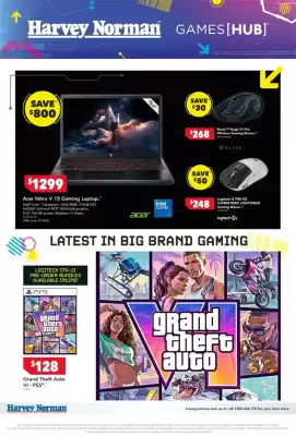 Harvey Norman (valid until 9-10)