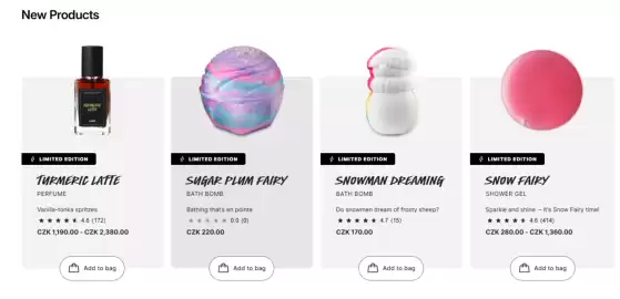 Lush leták týden 40 Strana 1