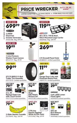 Princess Auto flyer