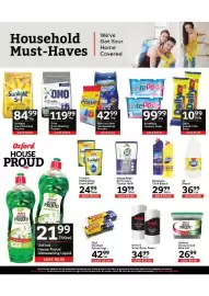 Oxford Freshmarket catalogue Page 15: Omo Auto Washing Powder €119,99, BritePods Laundry Pods €99,99