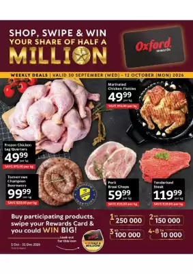 Oxford Freshmarket (valid until 12-10)