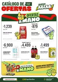 Catálogo Super MAMI semana 40 Página 1: Dos Hermanos arroz largo fino €1.239,00, Coca cola gaseosa regular/zero €4.499,00