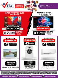 Catálogo Supermayorista Vital Página 1: Homa aire acondicionado split frio/calor 5300w €980.000,00