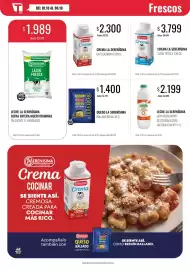 Catálogo Supermercados Tadicor semana 40 Página 5: La serenisima crema €2.300,00, La serenisima queso rallado €1.400,00