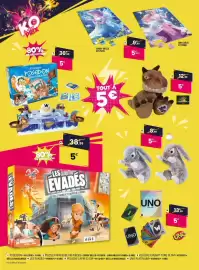 Catalogue JouéClub page 2: Peluche lapin 22 cm €5,00, Jurassic world peluche dinosaure €5,00