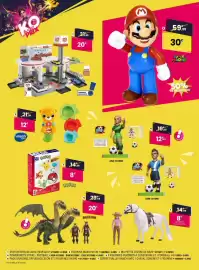 Catalogue JouéClub page 4: Figurine mario 50 cm €30,00, Dragons pack dragons zippleback 35 cm et 2 figurines viking €20,00