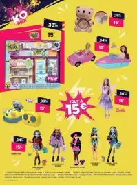 Catalogue JouéClub page 6: Ours à bijou €29,99, Barbie barbie fantaisie 3-en-1 €15,00