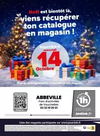 Catalogue JouéClub page 8: Noël est bientôt là, viens récupérer ton catalogue en magasin! Disponible le mercredi 14 Octobre
