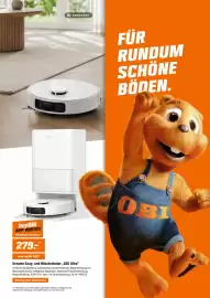 OBI Flugblatt Seite 7: Dreame Saugroboter D20 Ultra €279,00