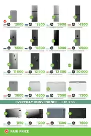 Fair Price catalogue Page 2: Fridge SXS Defy 496L WD Mirror DFF456 €13.500,00