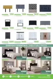 Fair Price catalogue Page 7: Bedroom Headboard Josie €250,00, Chest Of Draw Bursa V2 €1.200,00