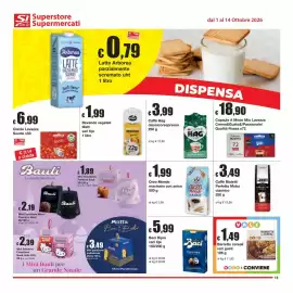 Volantino Sì con te Superstore Pagina 15: Baci Bijou €5,99, Caffè Hag classico/espresso €3,99