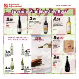 Volantino Sì con te Superstore Pagina 18: La mia Pecora is Red €9,59, Cerasuolo d'Abruzzo DOC Bio Villa Torri €3,59
