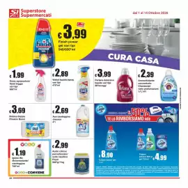 Volantino Sì con te Superstore Pagina 22: Ace candeggina classica €2,69, Acido citrico Floyd €2,99