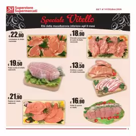 Volantino Sì con te Superstore Pagina 5: Puntine e asado di vitello nazionale €13,50