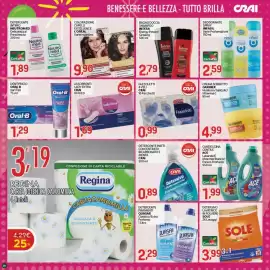 Volantino Crai Pagina 14: Fazzoletti Crai €0,99, Assorbenti lady extra Crai €1,69