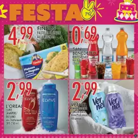 Volantino Crai Pagina 3: FESTAC 4.99 FINDUS FILETTI DI PLATESSA ALLA MUGNAIA Al Kg 19,96 250 g CAPITAN FINDUS con 100%