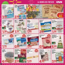 Volantino Crai Pagina 8: Milk Kefir €1,19, Kinder Paradiso €1,89