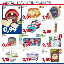 Volantino MEGA Pagina 4: Biffi sughi assortiti €2,15, Wüberone puro suino €1,69