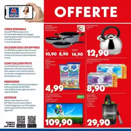 Volantino MEGA Pagina 6: Air max Mangiaumidità €8,90, Bollitore acciaio everyday €12,90