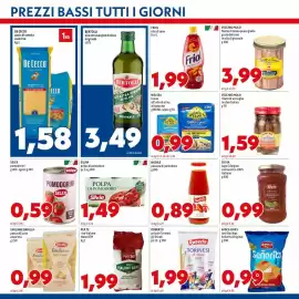 Volantino MEGA Pagina 9: Selezione PerTe riso Vialone Nano €1,99, Polpa di pomodoro Silvia €1,49