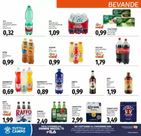 Volantino Emi Supermercati Pagina 16: Heineken Birra Original €2,49, Raffo Birra con orzo di Puglia €1,99