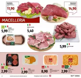 Volantino Emi Supermercati Pagina 2: Selezione Perte petto di pollo giallo €8,90